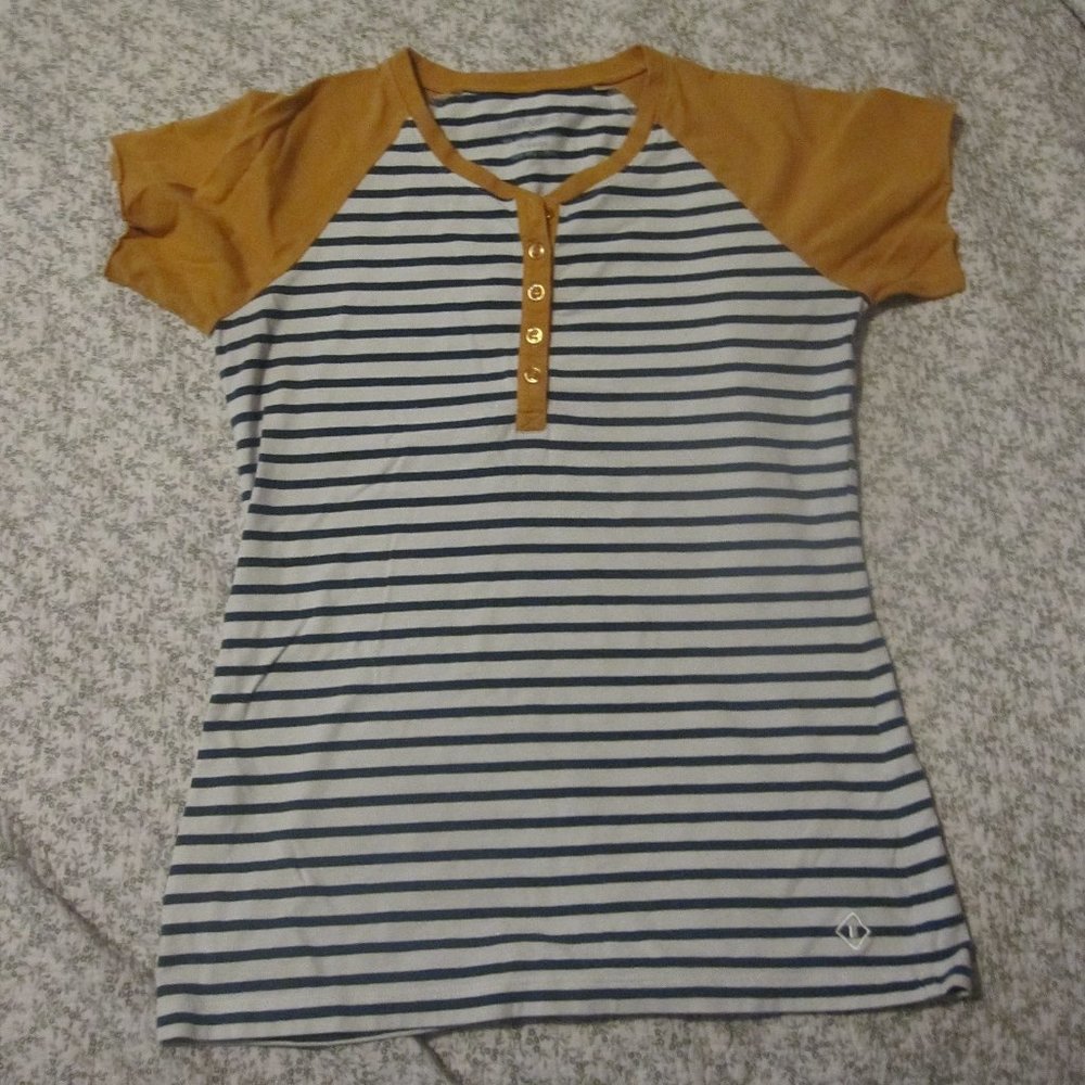 Organic cotton Henley top